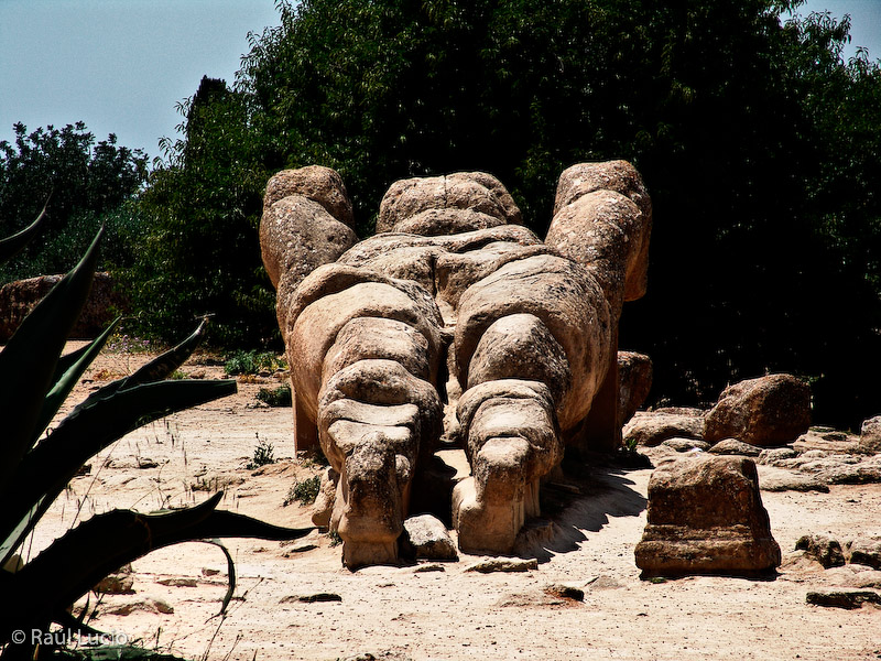 09 Atlante del templo de Zeus. Agrigento