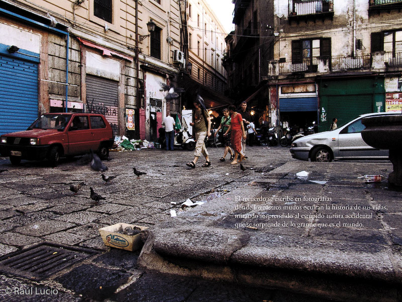 08 TIEMPO. Mercado de la Vucciria, Palermo